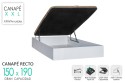 PACK Canapé RECKTO + Colchón SMART VISCO 150