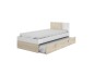 Cama DINA 90x190 + Arrastre de colchón bajo cama Cama DINA 90x190 + Arrastre de colchón bajo cama