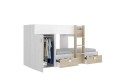 Cama Tren GROE Artik/Grafito (Reversible)