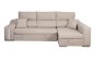 Chaiselongue Cama Derecha AMARETTO Visón (Beige/Gris)