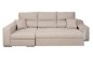 Chaiselongue Cama Izquierda AMARETTO Visón (Beige/Gris)