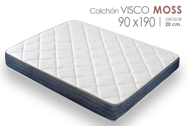 Colchão VISCO MOSS 90x190 Colchão VISCO MOSS 90x190
