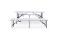 Conjunto de Mesa y 2 Bancos Plegables Portatiles