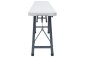 Conjunto de Mesa y 2 Bancos Plegables Portatiles Conjunto de Mesa y 2 Bancos Plegables Portatiles