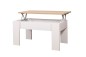 Mesa centro Elevable GALA Roble y Blanco Mesa centro Elevable GALA Roble y Blanco