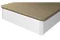 PACK Canapé ESLA Blanco + Colchón EMIRATES 135