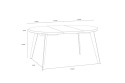 Mesa extensible MONTEKANAL
