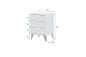 Pack Poupança Cabeceira de Ferro Forjado LARA 150 Branco + 2 Mesinhas de Cabeceira SWEET Pack Poupança Cabeceira de Ferro Forjado LARA 150 Branco + 2 Mesinhas de Cabeceira SWEET