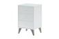 Pack Poupança Cabeceira de Ferro Forjado LARA 150 Branco + 2 Mesinhas de Cabeceira SWEET Pack Poupança Cabeceira de Ferro Forjado LARA 150 Branco + 2 Mesinhas de Cabeceira SWEET