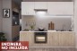 Conjunto de cocina SANSA 244 cm (Sin encimera)