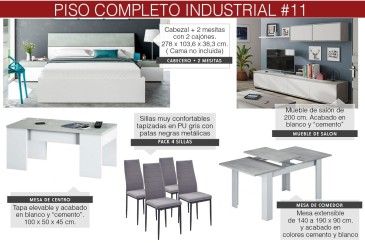 Piso Industrial o Apartamento completo por solo 449 € en ATRAPAmuebles