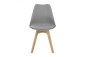 4 sillas BEECH Diseño Gris