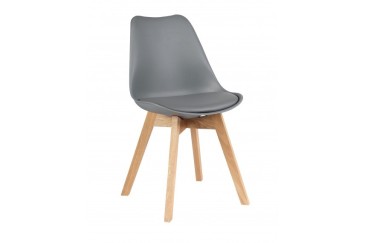 Conjunto de 4 sillas BEECH de Diseño en Color Blanco
