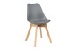 4 sillas BEECH Diseño Gris