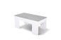 Mesa de centro GALA Cimento e branco