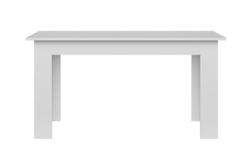 Mesa de salón - comedor Fija 138 x 80 cm. en Blanco
