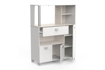 Móvel auxiliar de cozinha BASILIC 3 Portas 1 Gaveta