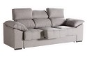 Sofá 3 Lugares KANSAS XL 235 Cm Gris