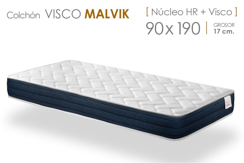 Colchão VISCO MALVIK SIX 90x190 Colchão VISCO MALVIK SIX 90x190