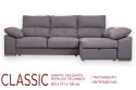 Chaiselongue CLASSIC Gris Derecha