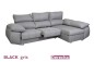 Chaiselongue Derecha BLACK Gris Claro