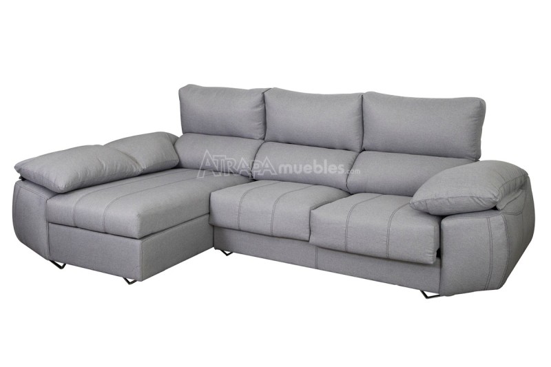 Chaiselongue  Izquierda BLACK Gris Claro