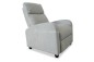 Sillón Reclinable DARWIN Push Back Gris Claro