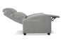 Sillón Reclinable DARWIN Push Back Gris Claro