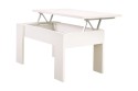 Mesa centro Elevable GALA Blanco