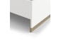 Cama WATSON 140x190 Branco/Carvalho Cama WATSON 140x190 Branco/Carvalho