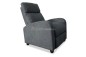 Sillón Reclinable DARWIN Push Back Gris Oscuro
