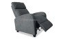 Sillón Reclinable DARWIN Push Back Gris Oscuro