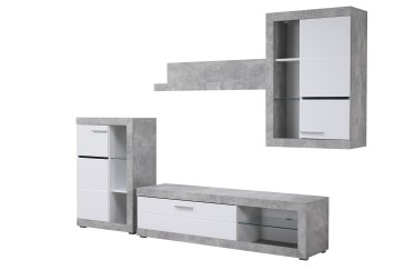 Mueble de salón - comedor moderno ROSSO al MEJOR PRECIO