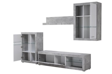 Mueble de salón - comedor moderno ROSSO al MEJOR PRECIO