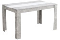 Mesa de jantar DOMUS em cimento e branco