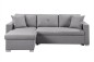 Sofá Chaiselongue Cama PORTO Gris REVERSIBLE