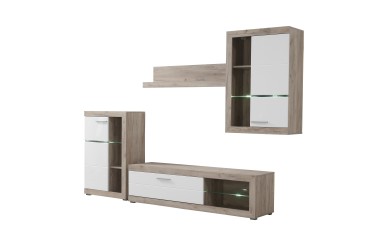 Mueble de salón - comedor moderno ROSSO al MEJOR PRECIO