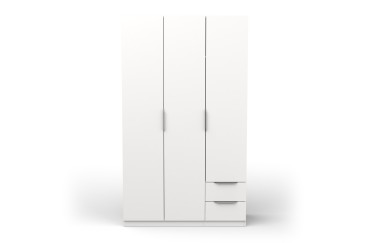Armario 2 puertas en color blanco al mejor precio de internet