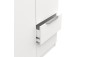Roupeiro 3 portas 2 gavetas GHOST 120 Branco Roupeiro 3 portas 2 gavetas GHOST 120 Branco