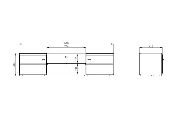 Mueble de salón TV REX al MEJOR PRECIO