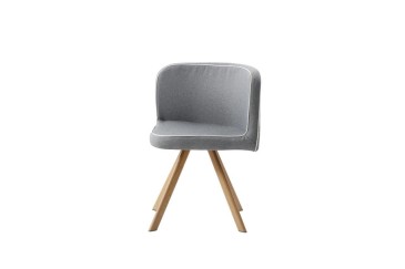 PACK de 1 Mesa de salón + 6 Sillas en color Gris bajo mesa