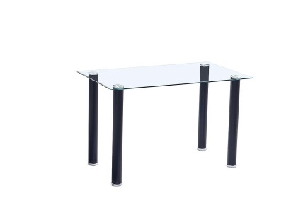 Mesa cristal transparente SHADE Negra