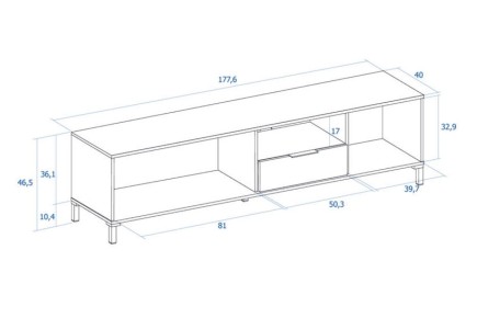 Mueble salón TV TOKIO al MEJOR PRECIO