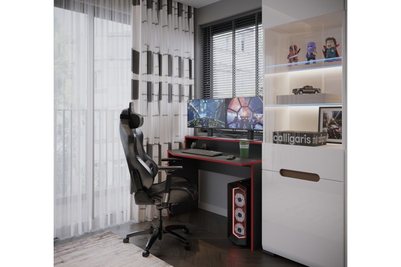 Mesa Escritorio Gamer Mueble Juvenil De Computadora Moderno