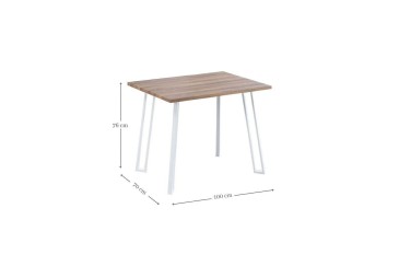 Mesa Fija de cocina JANSEN 100 x 70 cm