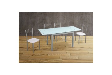Mesa de cocina extensible de 100/170x70 cm