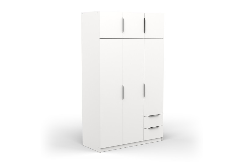 Armario 6 Puertas 2 Cajones GHOST 120 Blanco Armario 6 Puertas 2 Cajones GHOST 120 Blanco