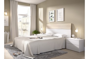 Dormitorio (Cabecero + 2 Mesitas con 2 cajones) al mejor precio