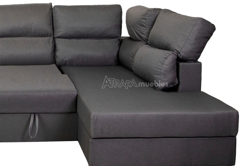 Sofa Cama 2 Cuerpos Reforzado Convertible Rinconero Living