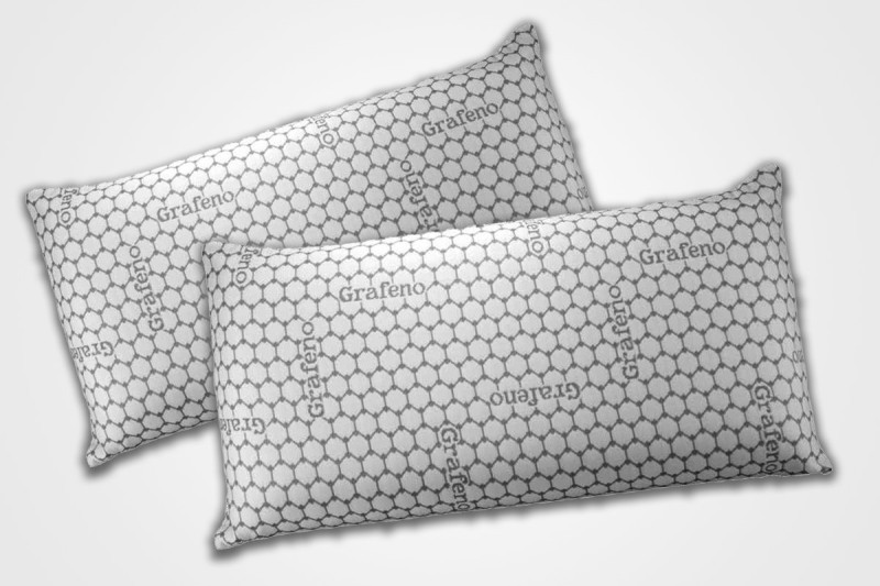 Almohada viscoelastica memory pillow con funda par de almohadas